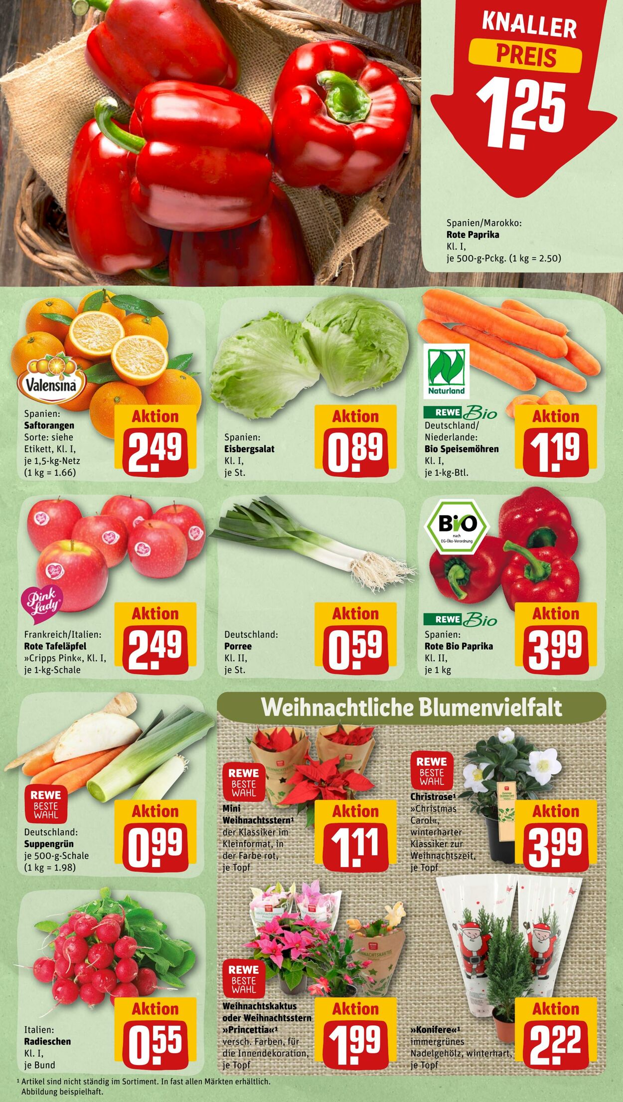 Prospekt Rewe 21.11.2022 - 26.11.2022