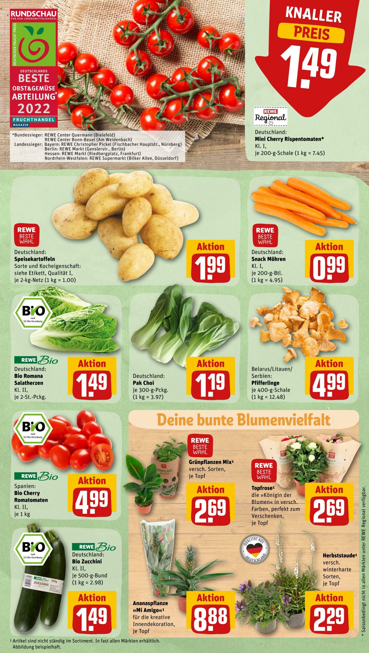 Prospekt Rewe 15.08.2022 - 20.08.2022