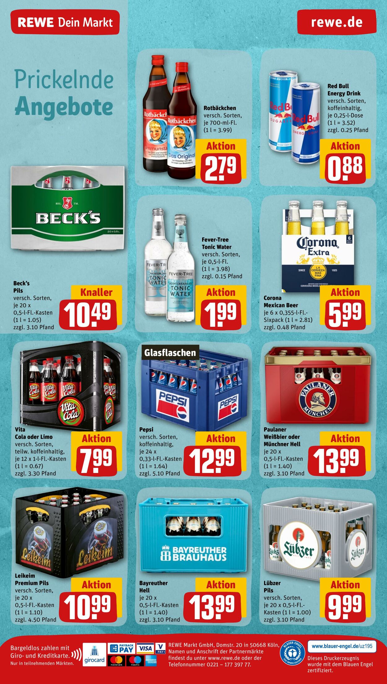 Prospekt Rewe 14.11.2022 - 19.11.2022