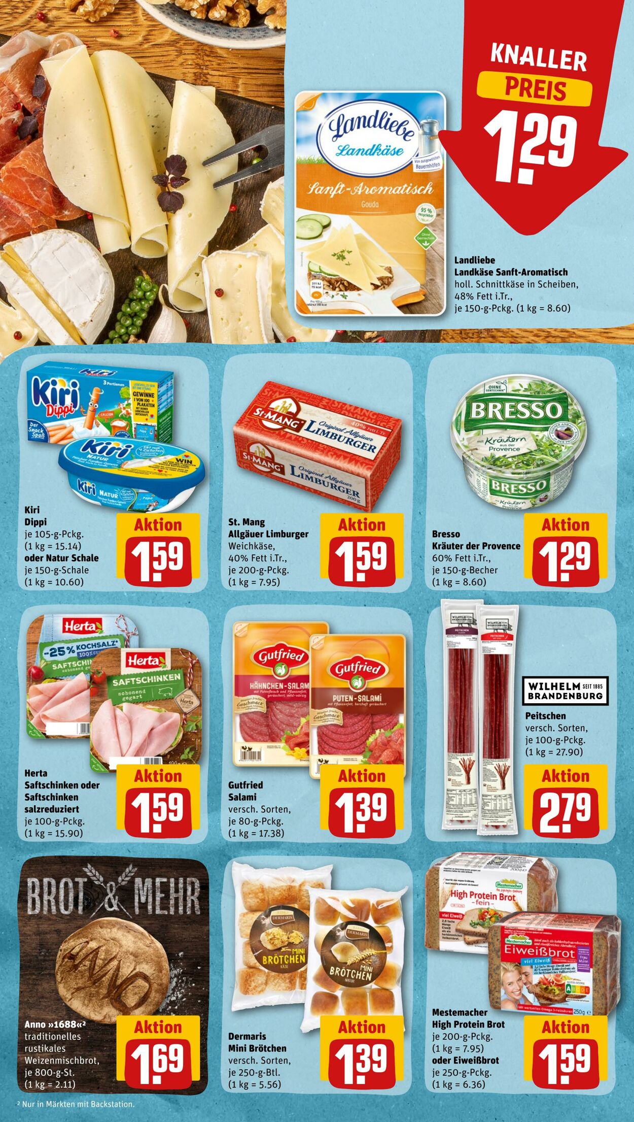 Prospekt Rewe 24.10.2022 - 29.10.2022