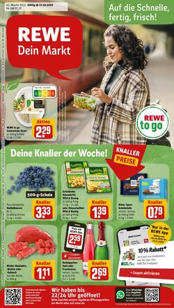 Prospekt Rewe 17.10.2022 - 22.10.2022