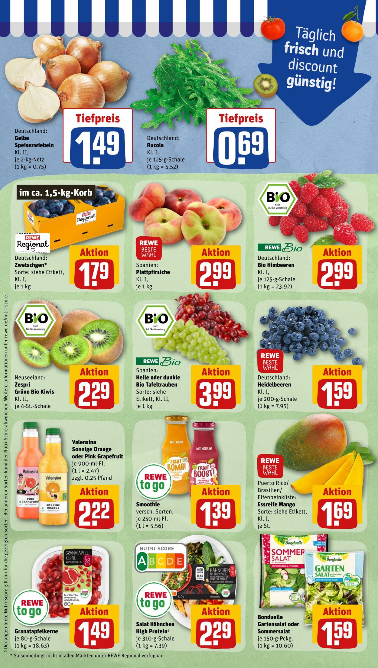 Prospekt Rewe 14.08.2022 - 20.08.2022