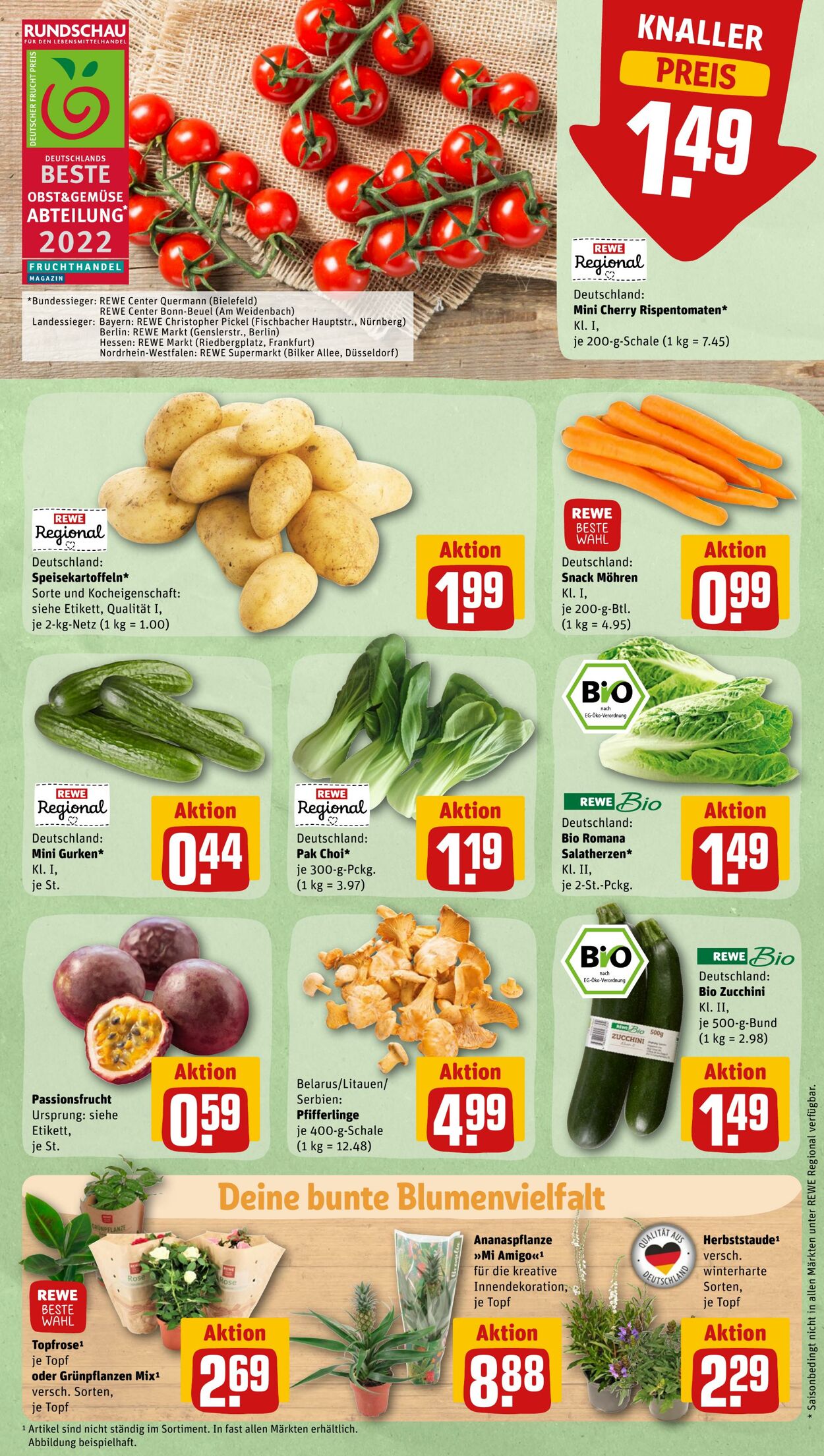 Prospekt Rewe 14.08.2022 - 20.08.2022