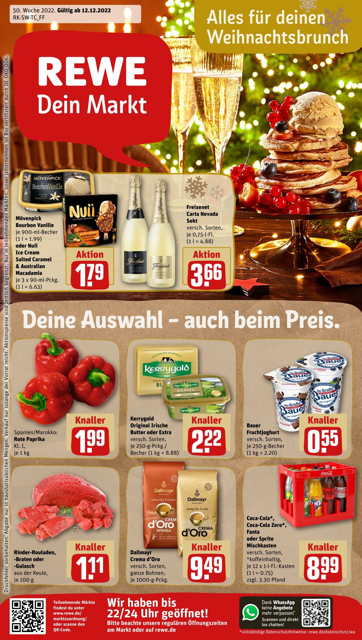 Prospekt Rewe 12.12.2022 - 17.12.2022