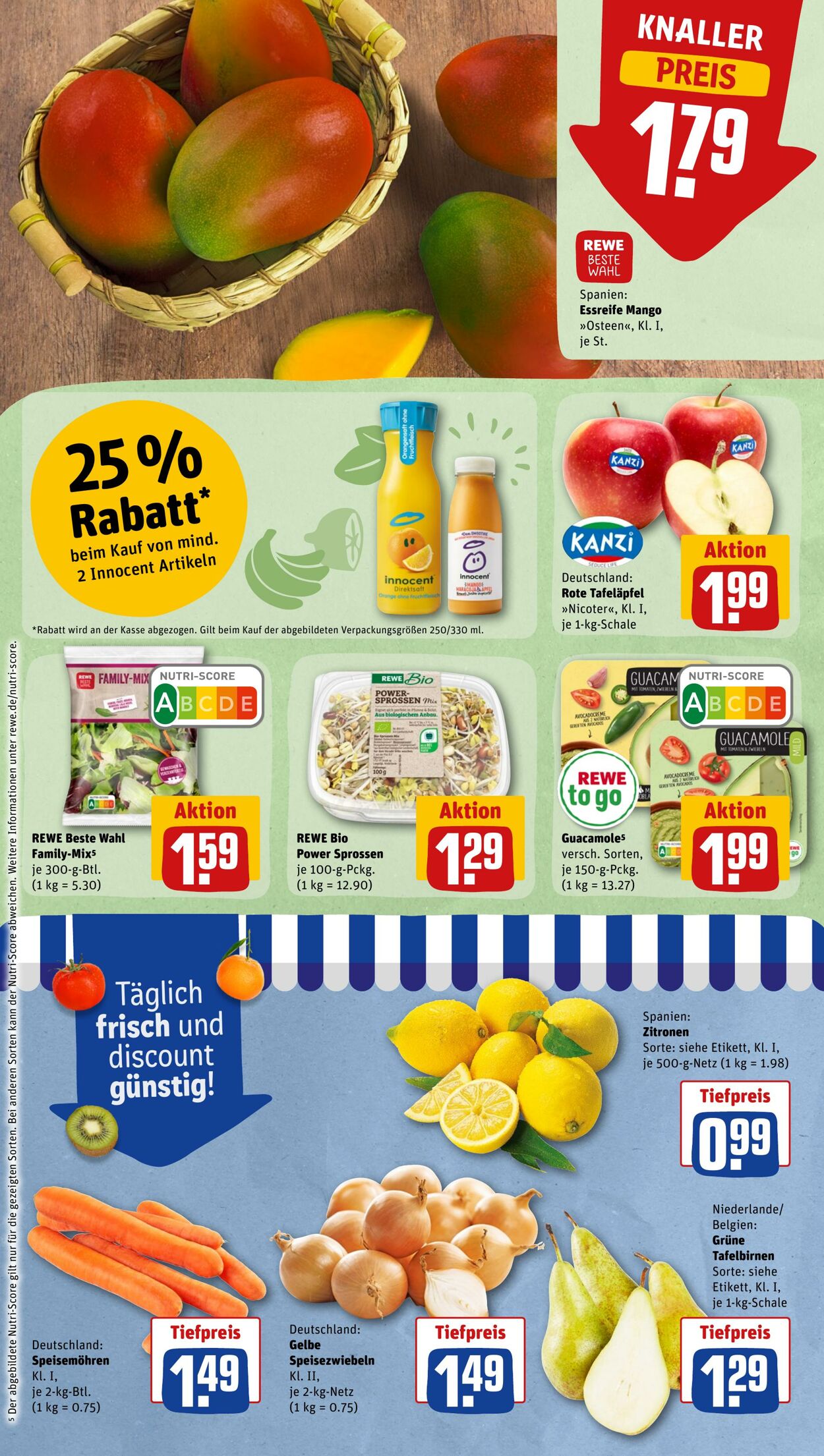 Prospekt Rewe 24.10.2022 - 29.10.2022