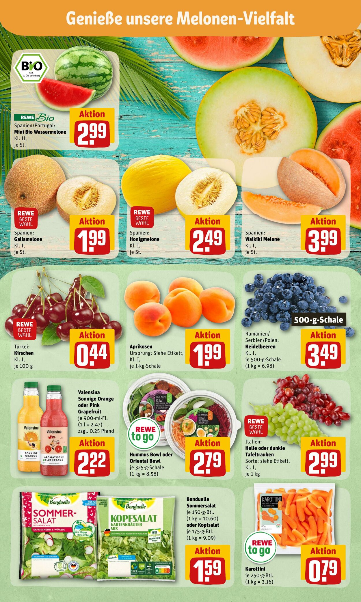 Prospekt Rewe 11.07.2022 - 16.07.2022