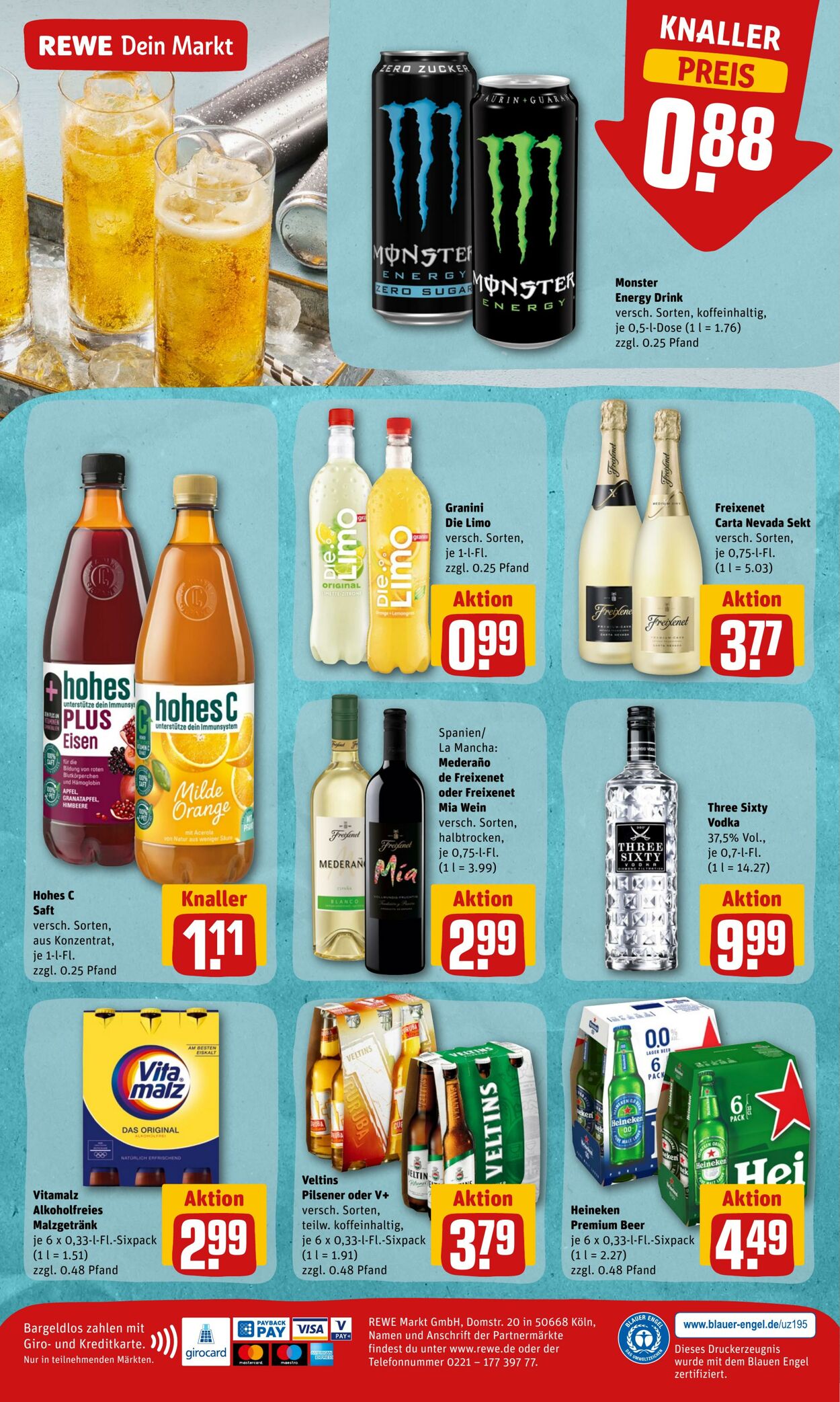 Prospekt Rewe 11.07.2022 - 16.07.2022