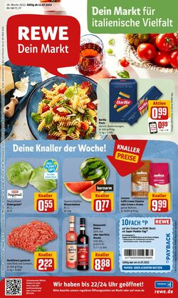 Prospekt Rewe 11.07.2022 - 16.07.2022