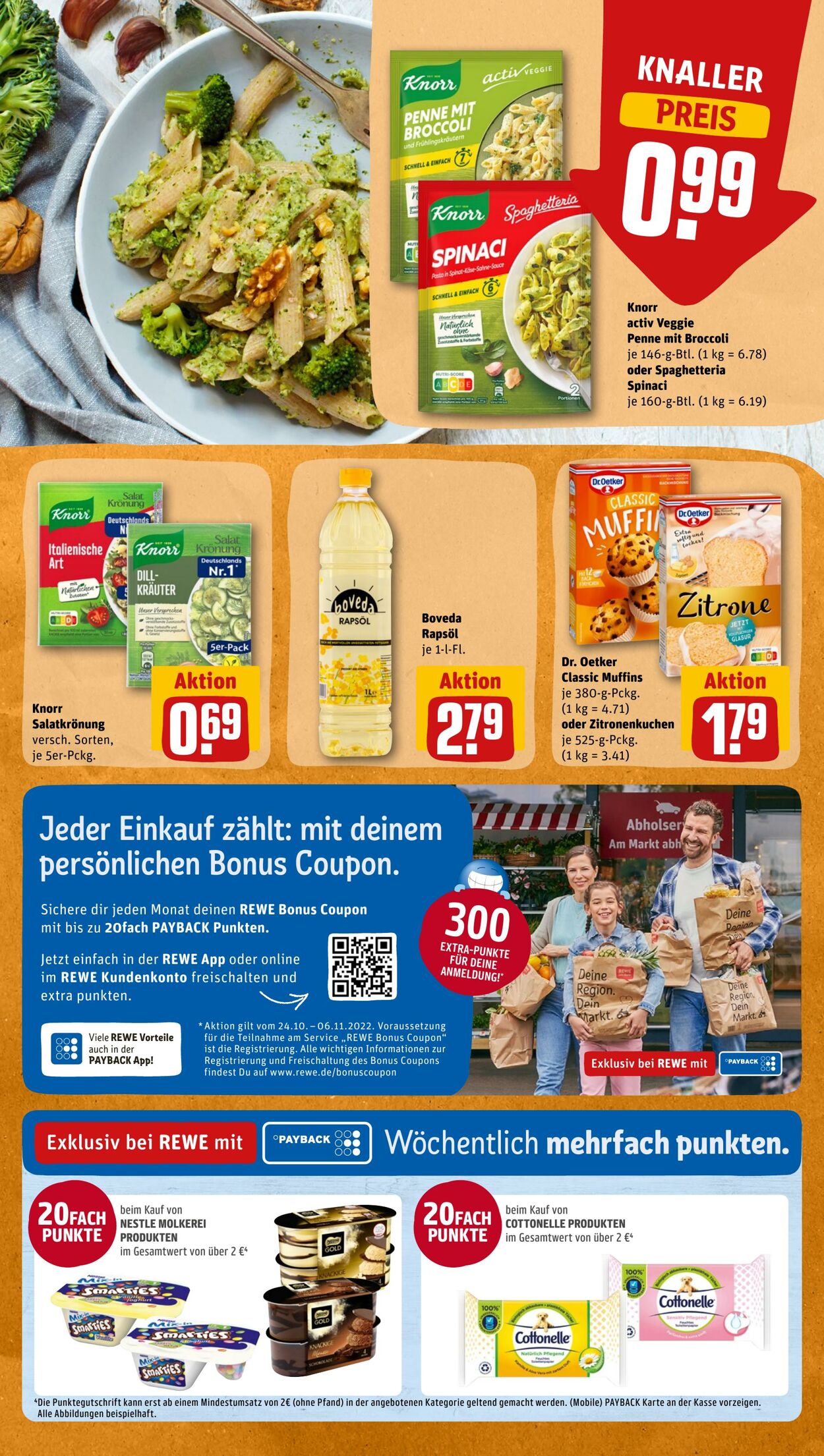 Prospekt Rewe 31.10.2022 - 05.11.2022