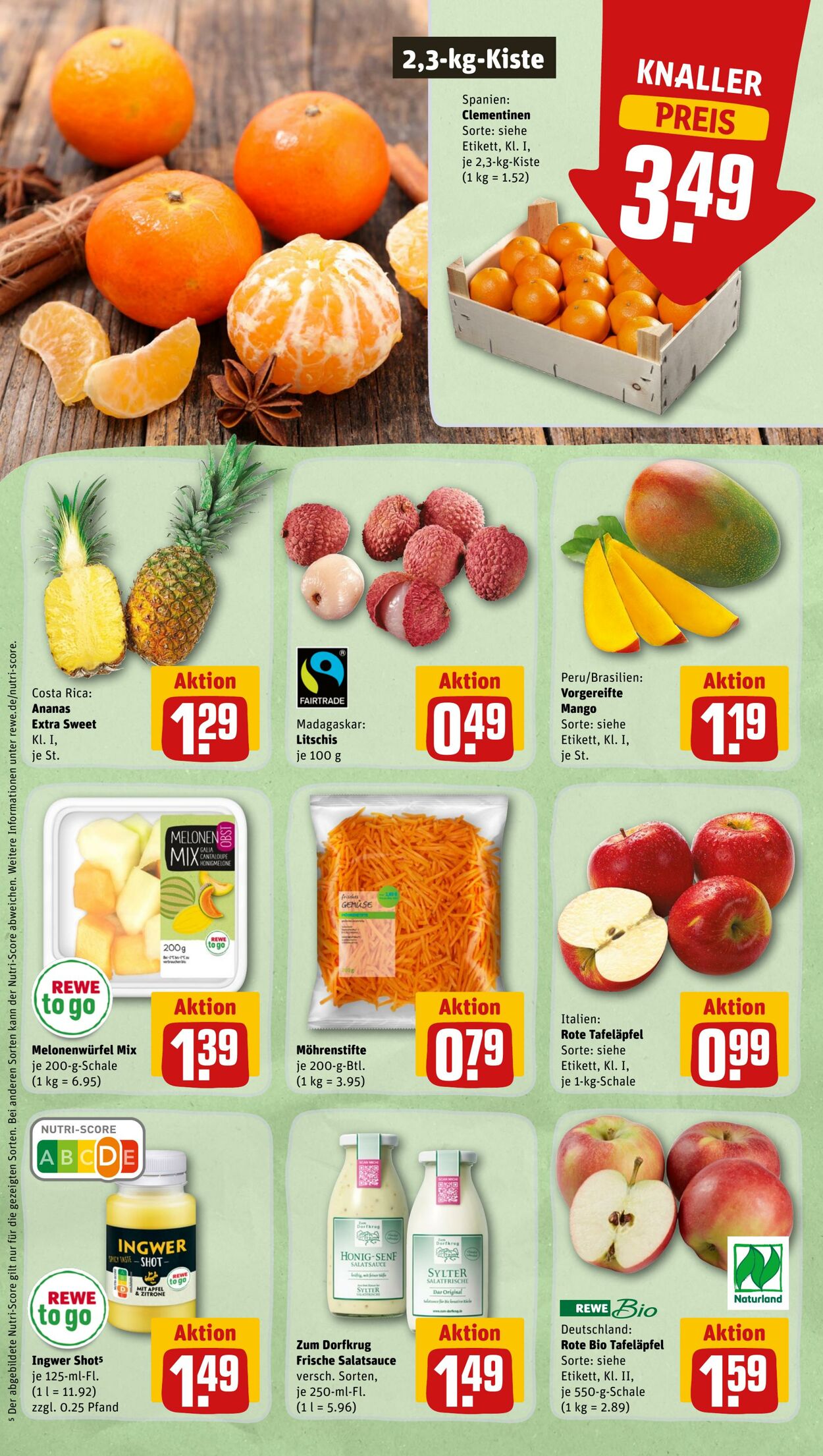 Prospekt Rewe 27.12.2022 - 31.12.2022