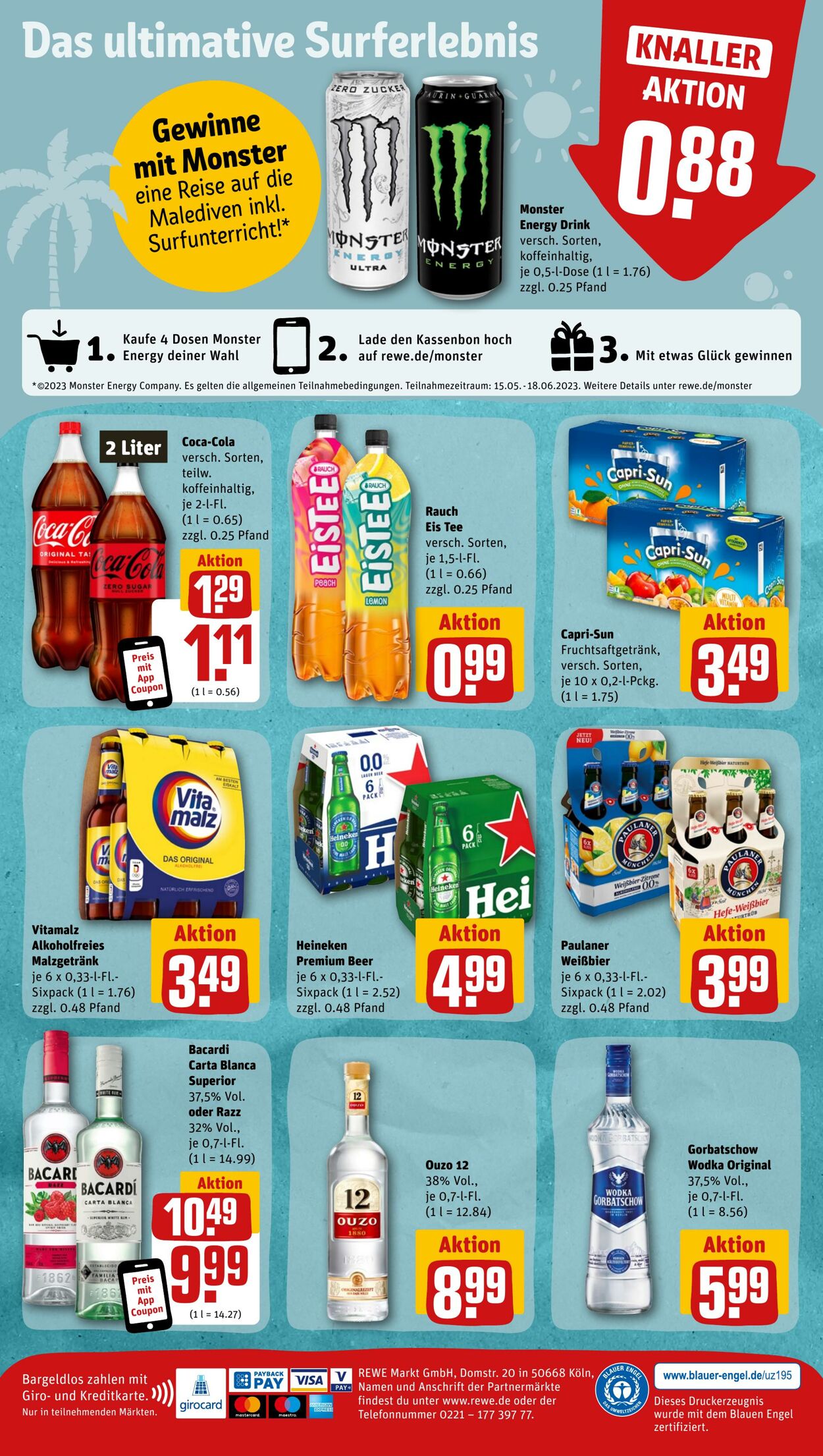 Prospekt Rewe 15.05.2023 - 20.05.2023