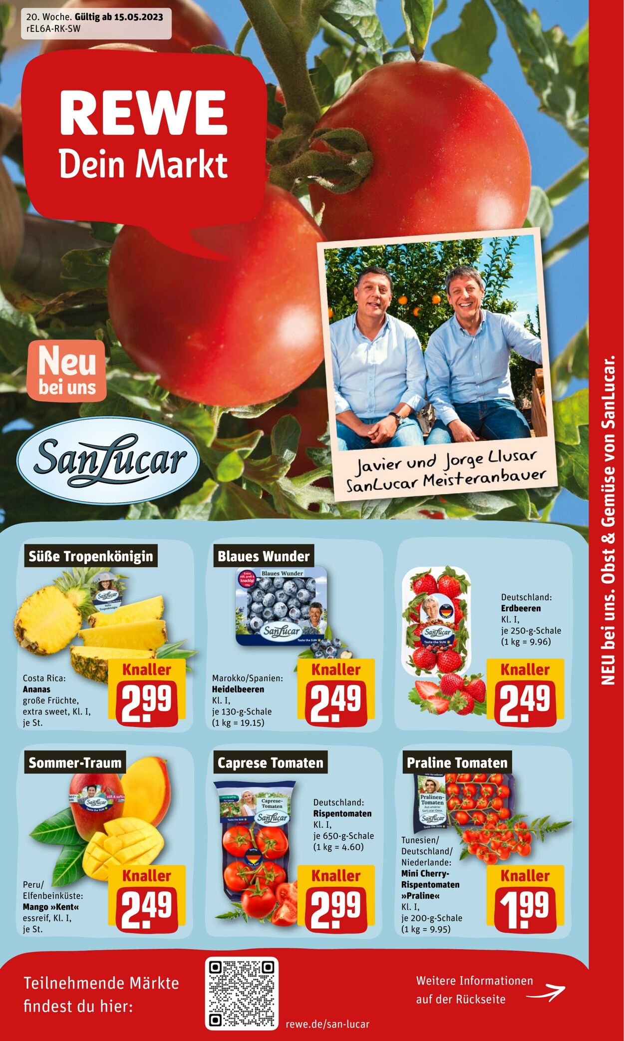 Prospekt Rewe 15.05.2023 - 20.05.2023