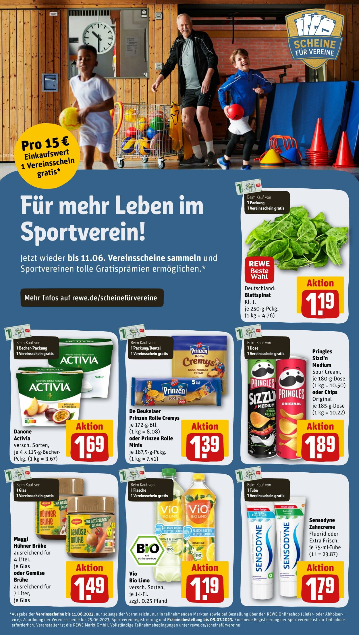 Prospekt Rewe 15.05.2023 - 20.05.2023