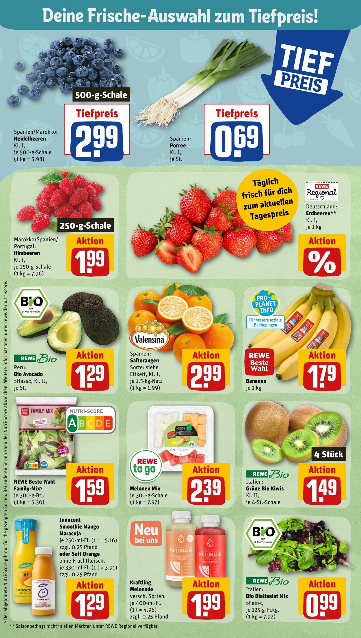 Prospekt Rewe 15.05.2023 - 20.05.2023