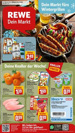 Prospekt Rewe 21.11.2022 - 26.11.2022