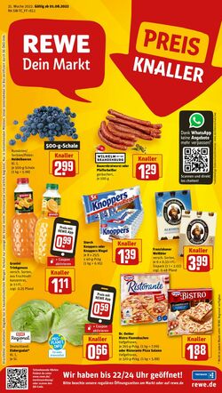 Prospekt Rewe 01.08.2022 - 06.08.2022