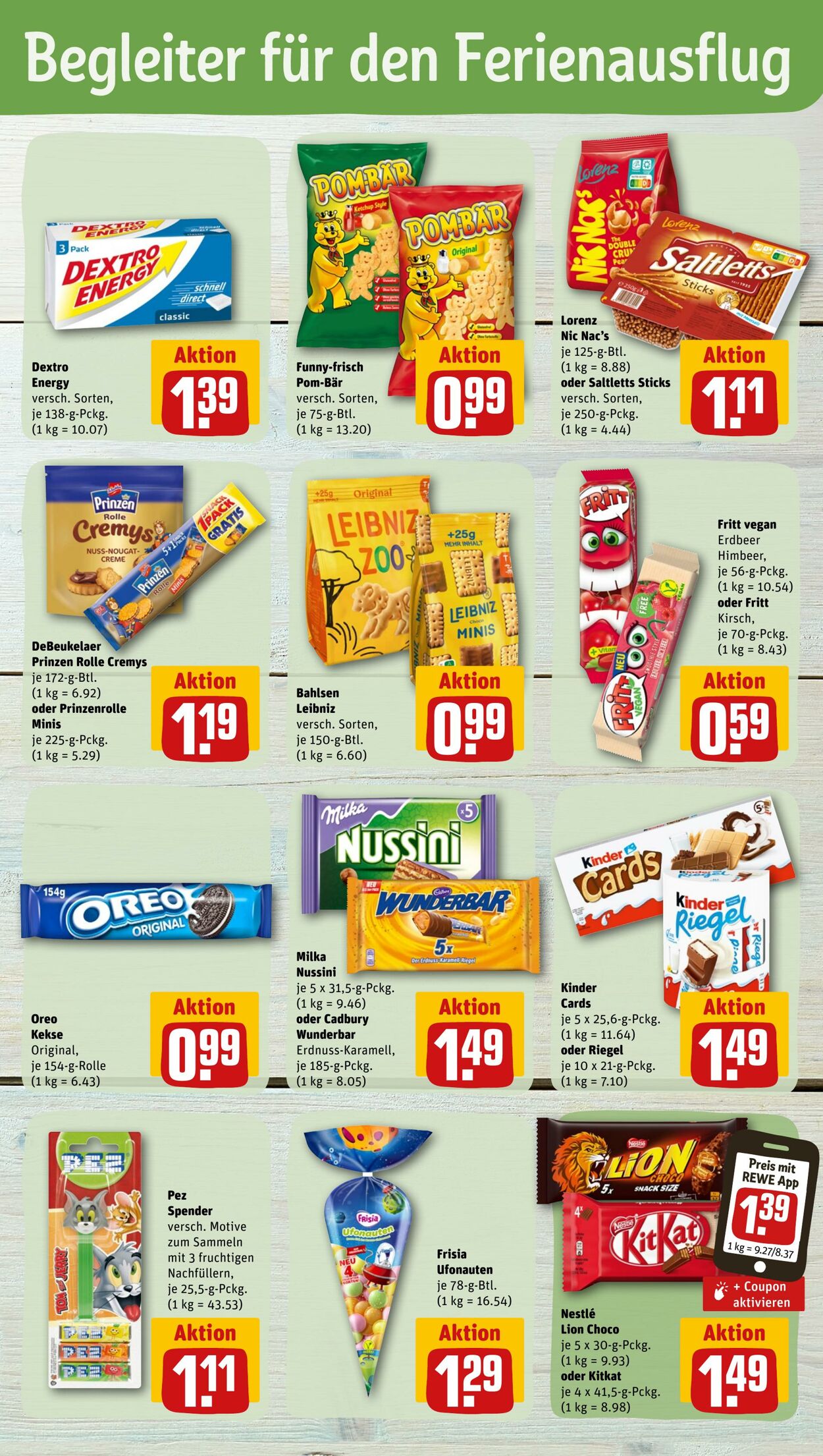 Prospekt Rewe 08.08.2022 - 13.08.2022