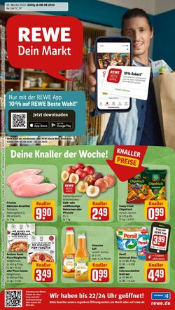 Prospekt Rewe 08.08.2022 - 13.08.2022