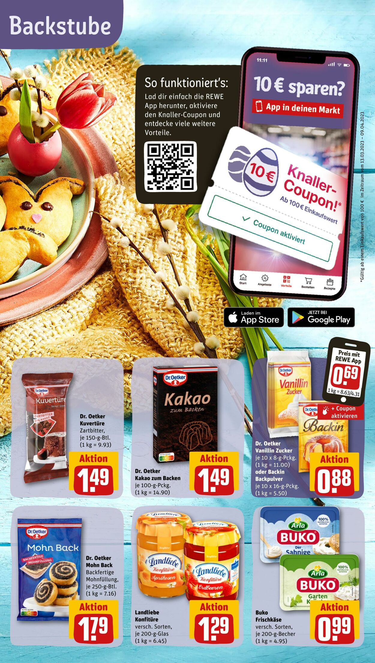 Prospekt Rewe 13.03.2023 - 18.03.2023