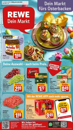 Prospekt Rewe 13.03.2023 - 18.03.2023