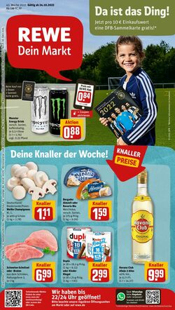 Prospekt Rewe 24.10.2022 - 29.10.2022