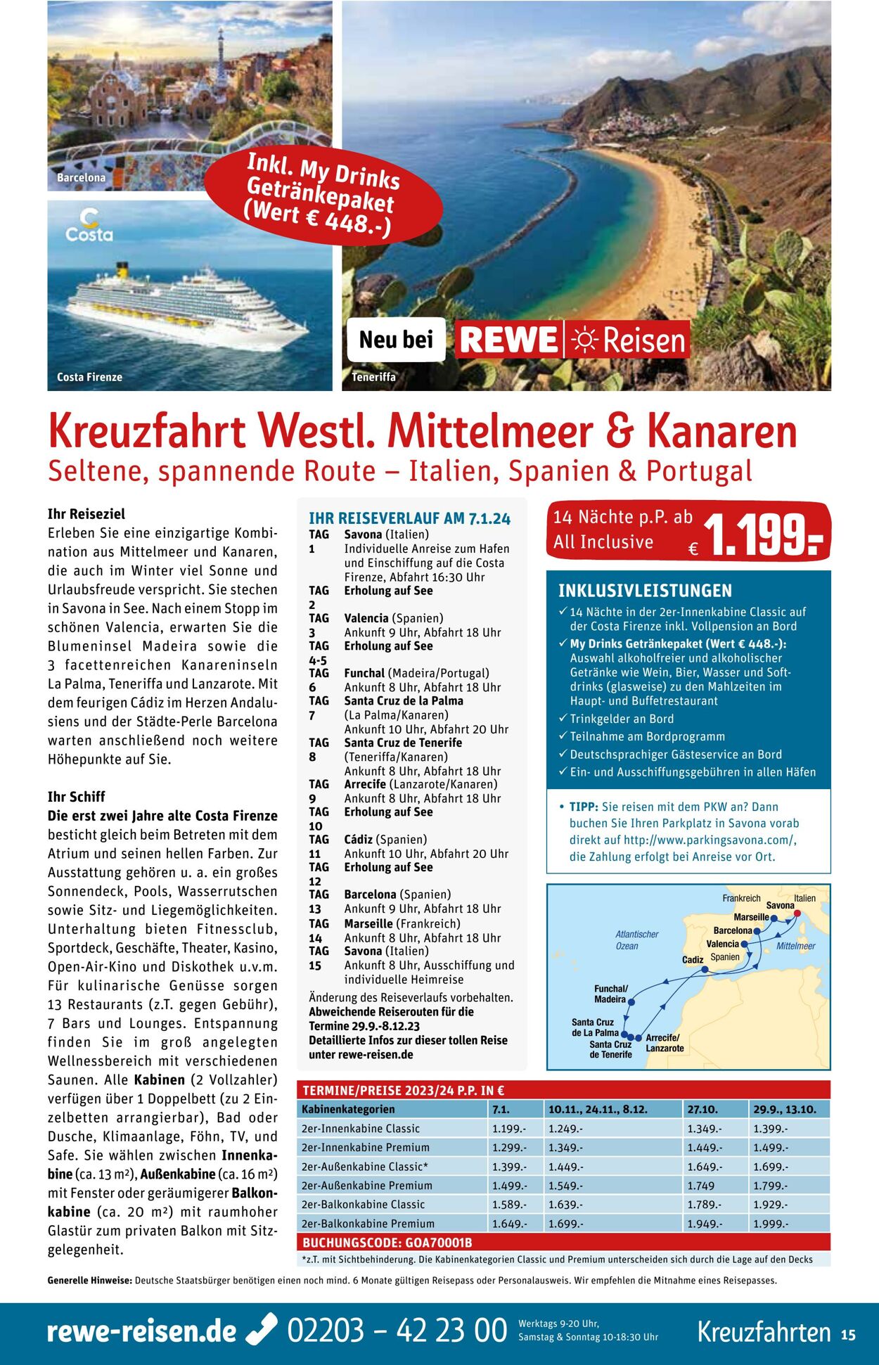 Prospekt Rewe 30.06.2023 - 28.07.2023