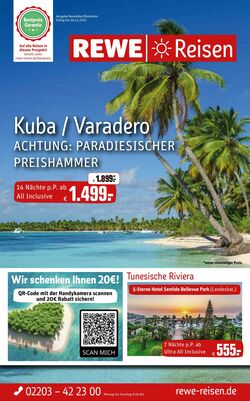 Prospekt Rewe 04.11.2022 - 30.12.2022