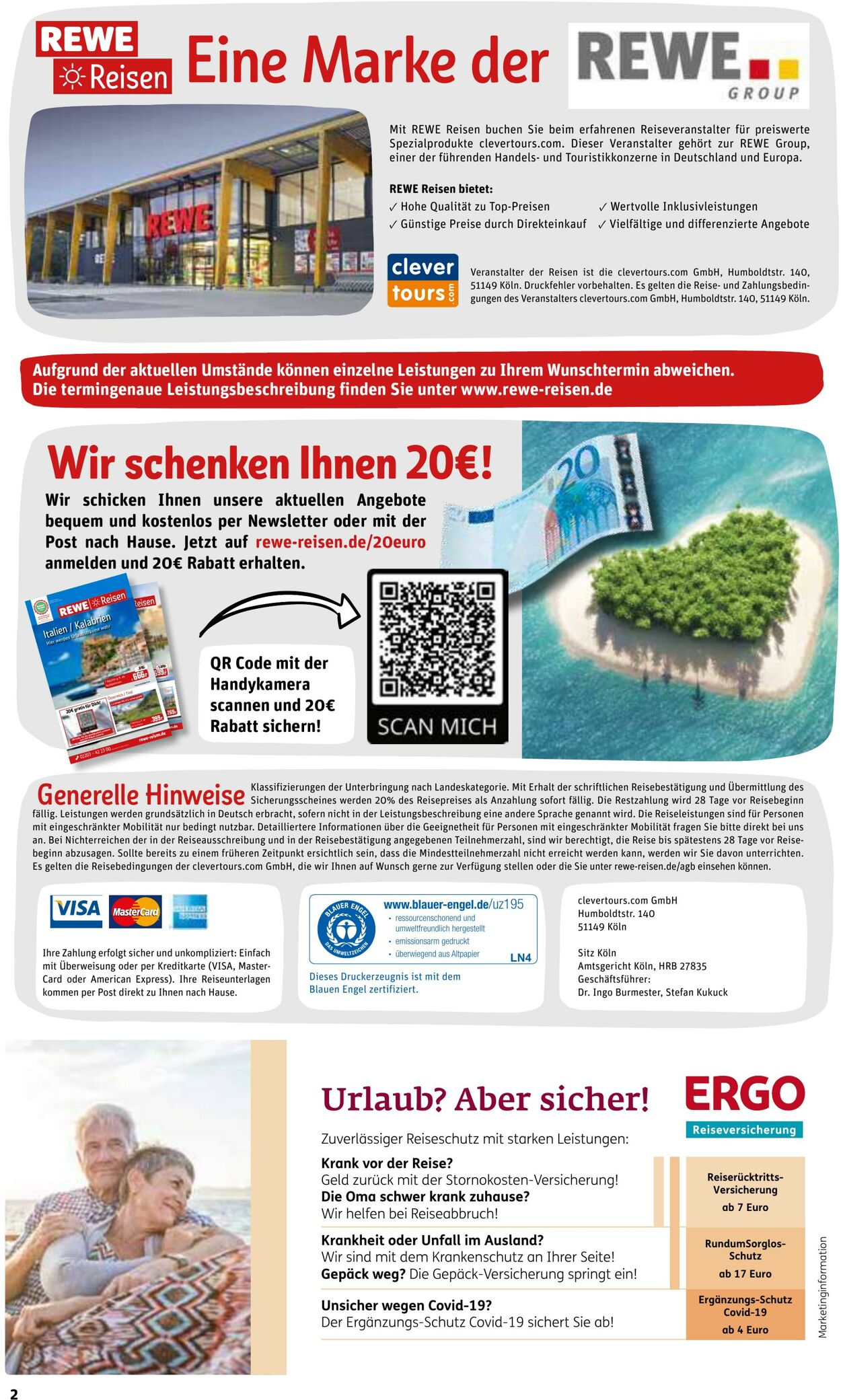 Prospekt Rewe 29.08.2023 - 29.10.2023