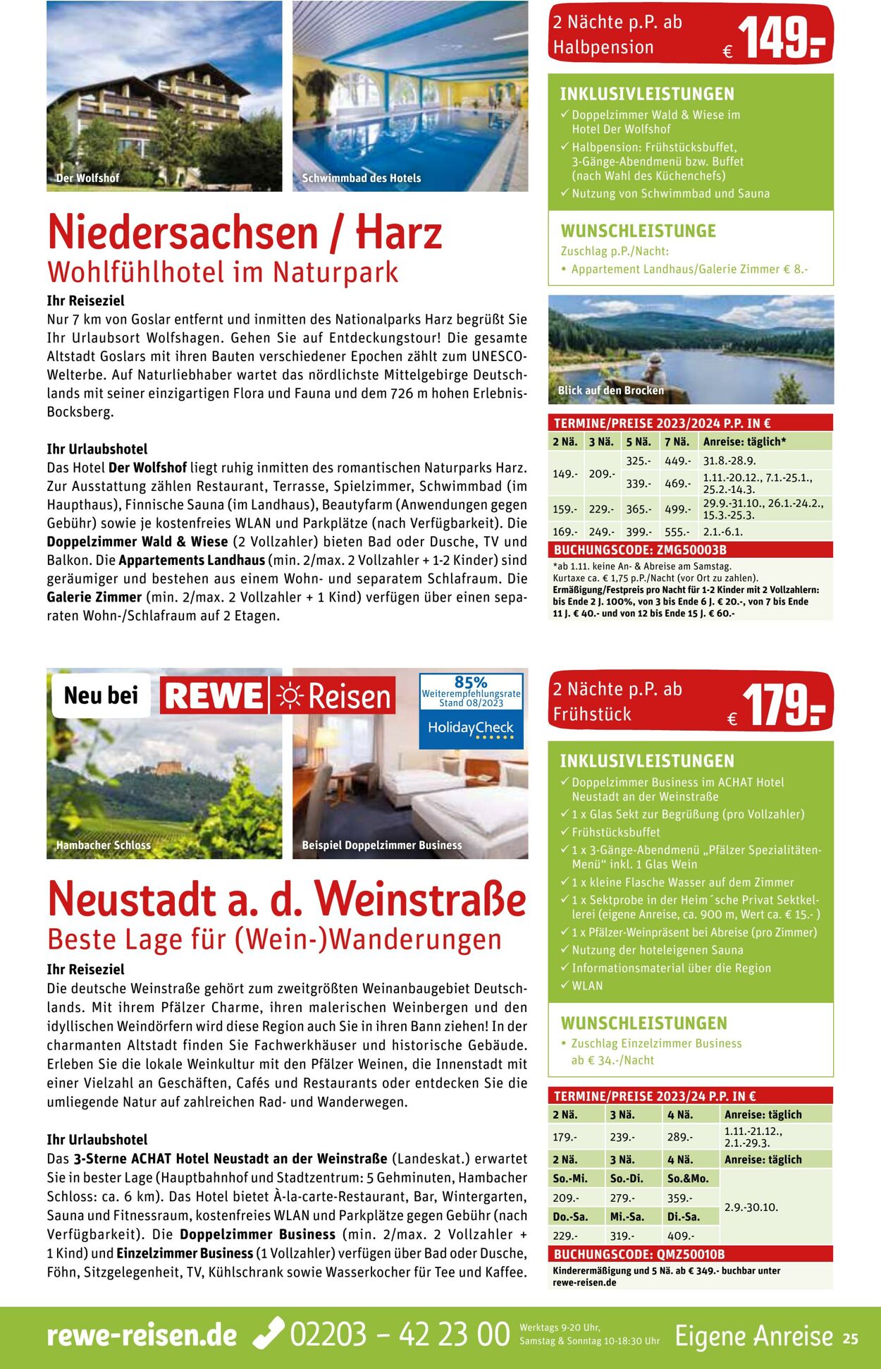 Prospekt Rewe 29.08.2023 - 29.10.2023