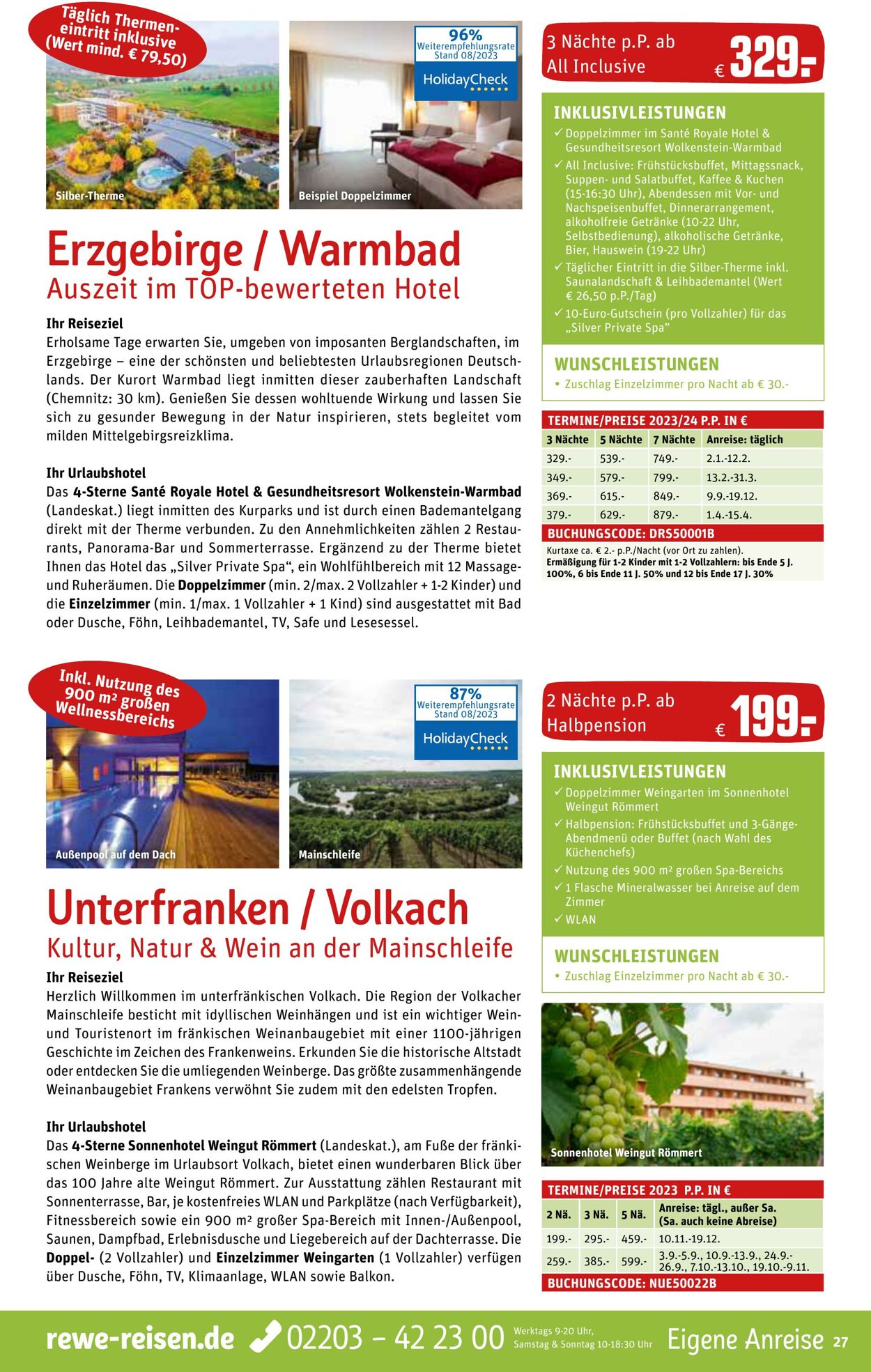 Prospekt Rewe 29.08.2023 - 29.10.2023