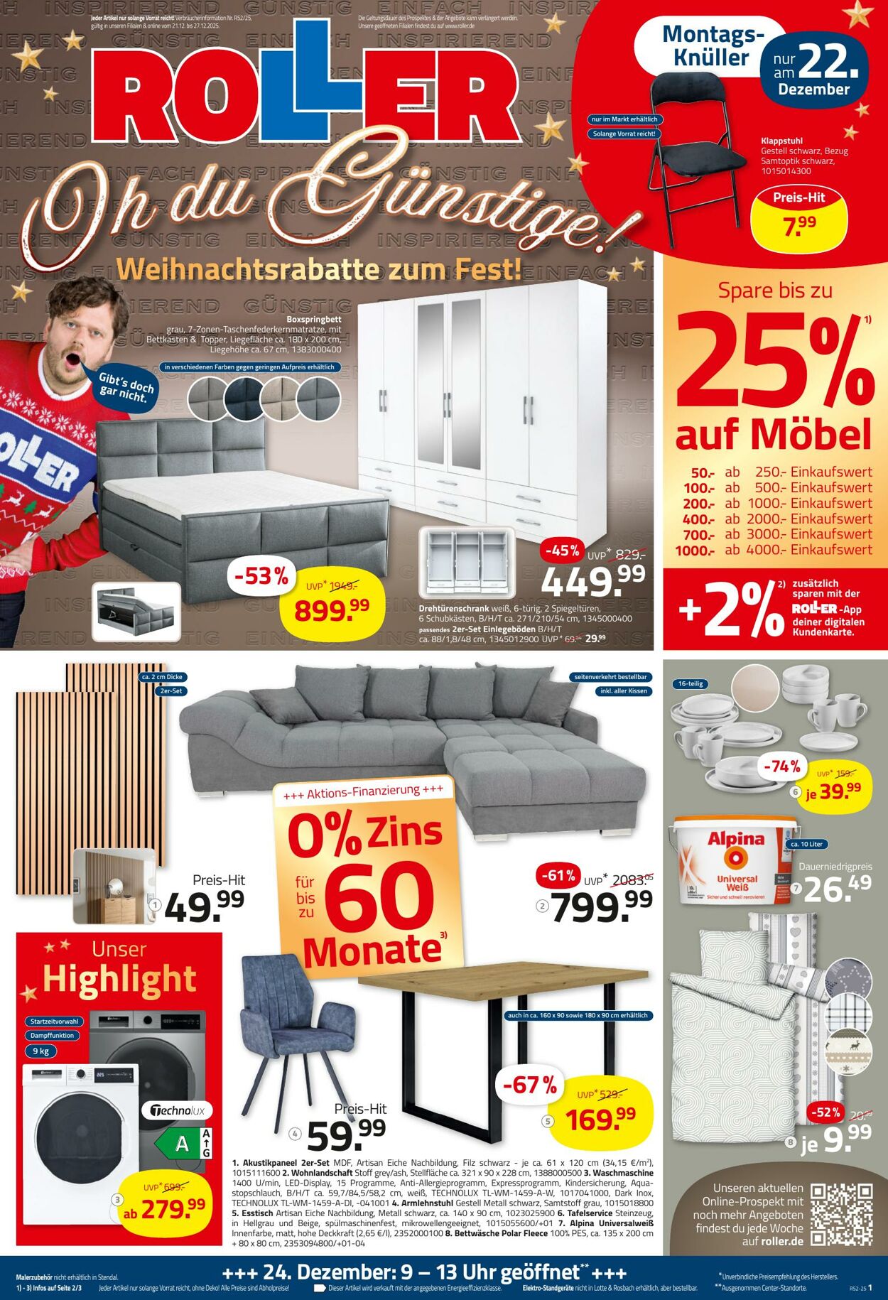 Prospekt Roller 21.12.2025 - 27.12.2025