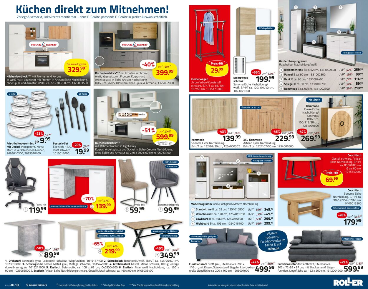 Prospekt Roller 08.03.2026 - 21.03.2026