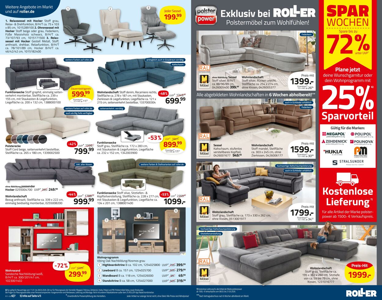 Prospekt Roller 08.03.2026 - 21.03.2026