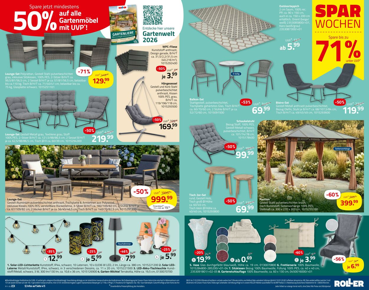 Prospekt Roller 08.03.2026 - 21.03.2026