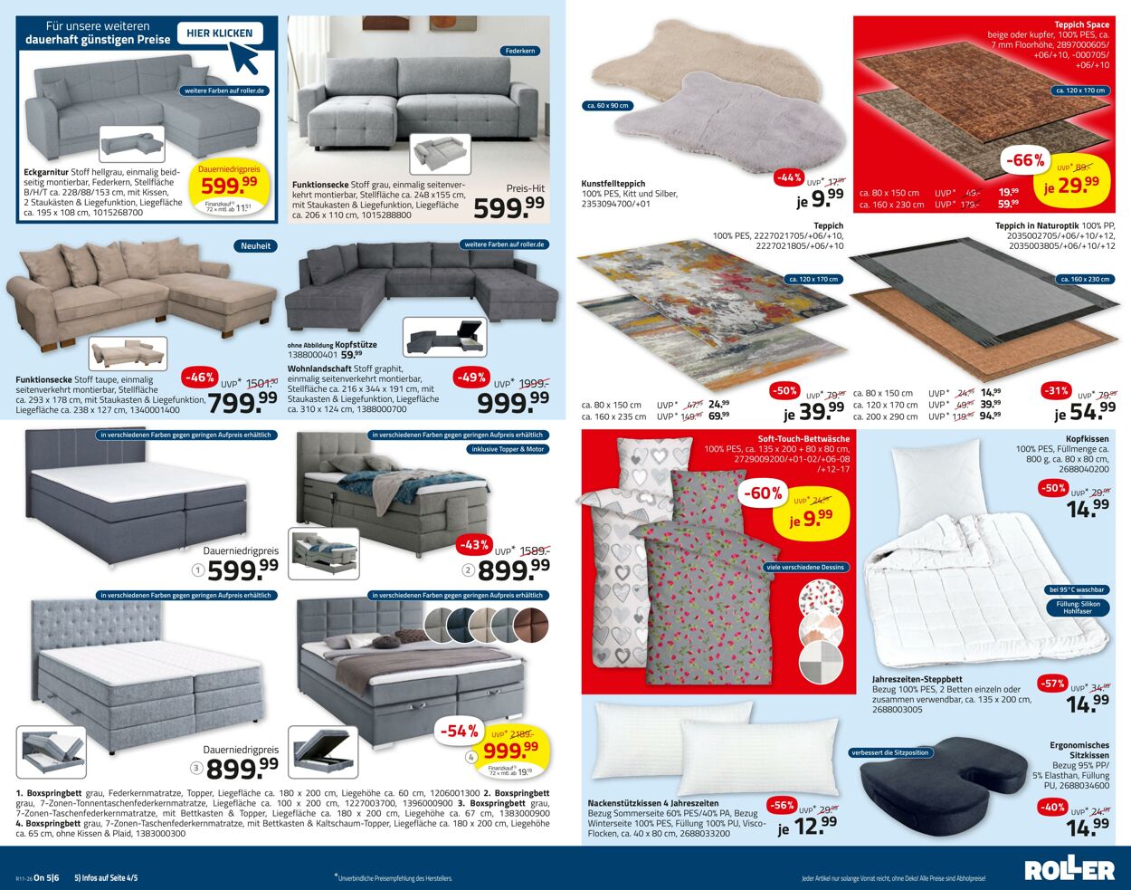 Prospekt Roller 08.03.2026 - 21.03.2026