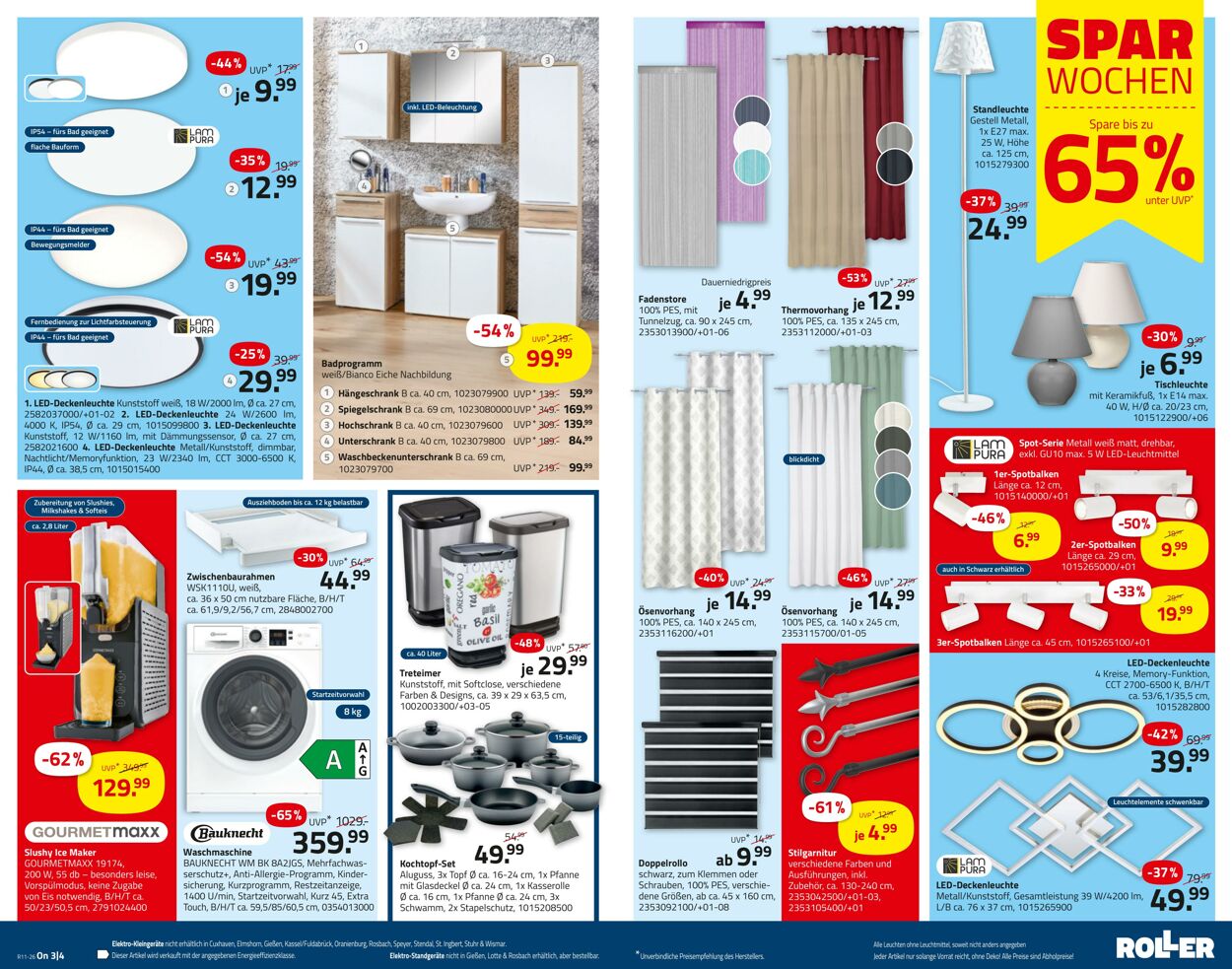 Prospekt Roller 08.03.2026 - 21.03.2026