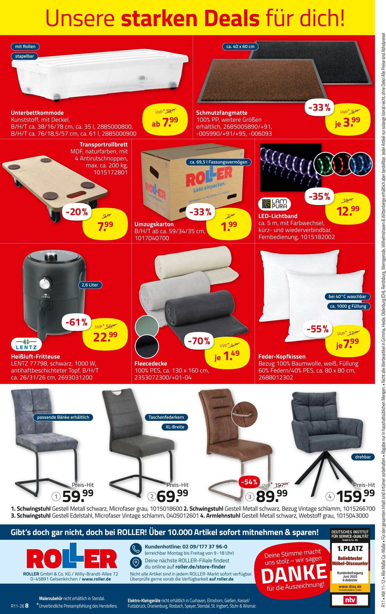 Prospekt Roller 08.03.2026 - 21.03.2026