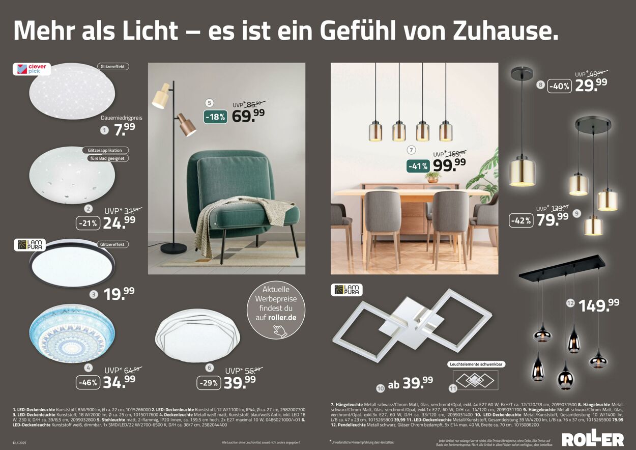 Prospekt Roller 28.09.2024 - 31.01.2025