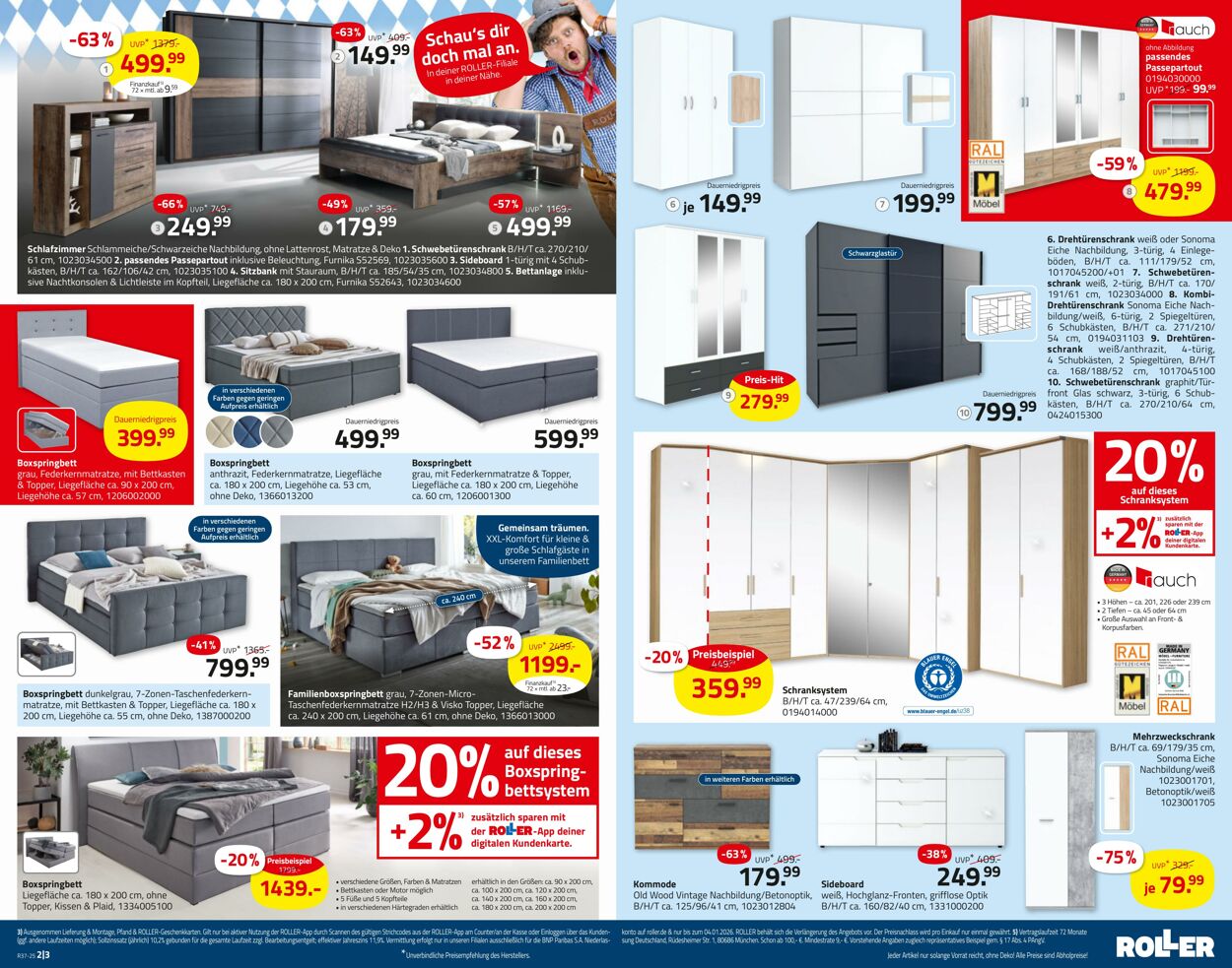 Prospekt Roller 07.09.2025 - 20.09.2025