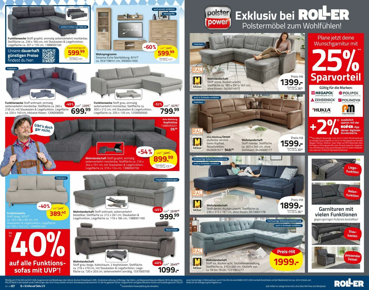 Prospekt Roller 07.09.2025 - 20.09.2025