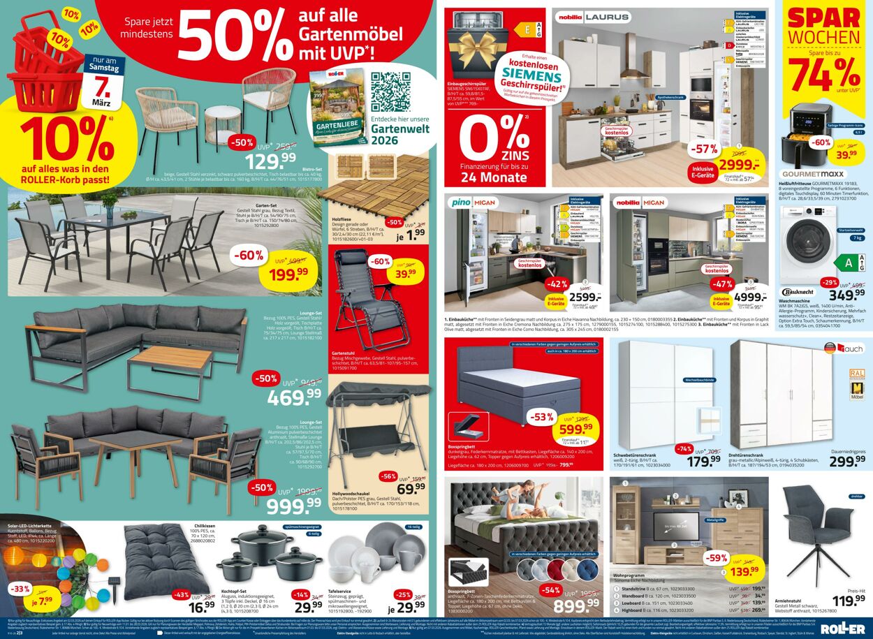 Prospekt Roller 01.03.2026 - 07.03.2026