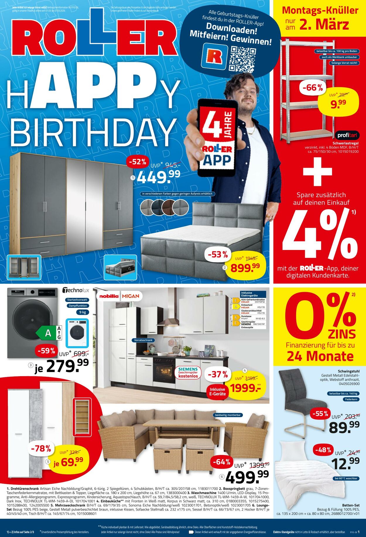 Prospekt Roller 01.03.2026 - 07.03.2026
