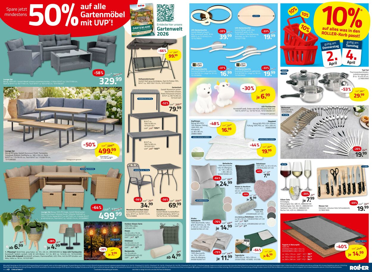 Prospekt Roller 29.03.2026 - 11.04.2026