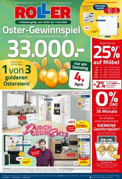 Prospekt Roller 29.03.2026 - 11.04.2026