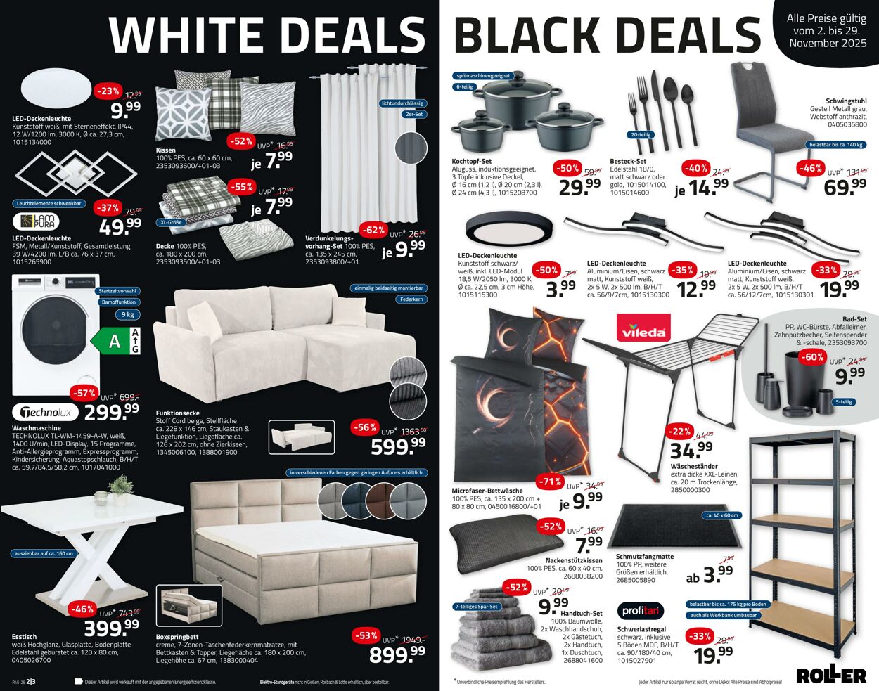 Prospekt Roller 02.11.2025 - 15.11.2025