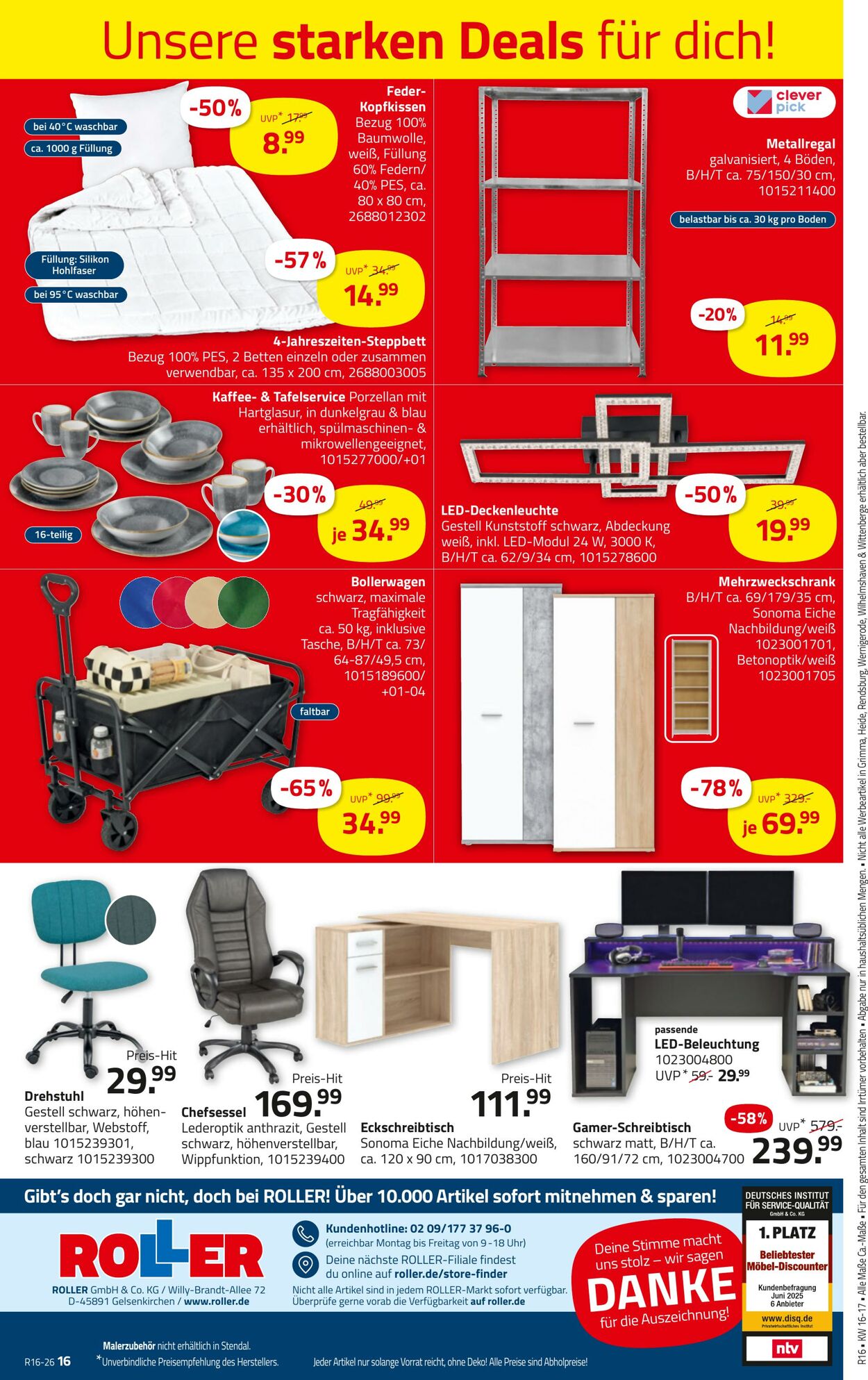 Prospekt Roller 12.04.2026 - 25.04.2026