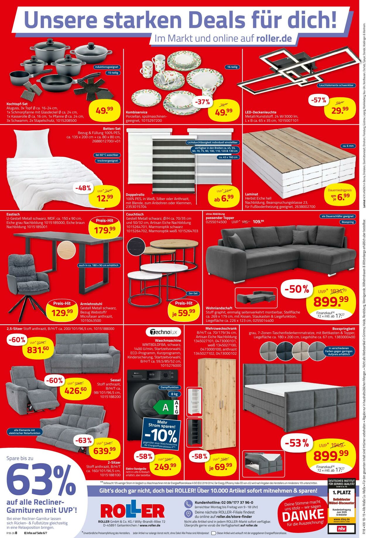 Prospekt Roller 26.04.2026 - 09.05.2026
