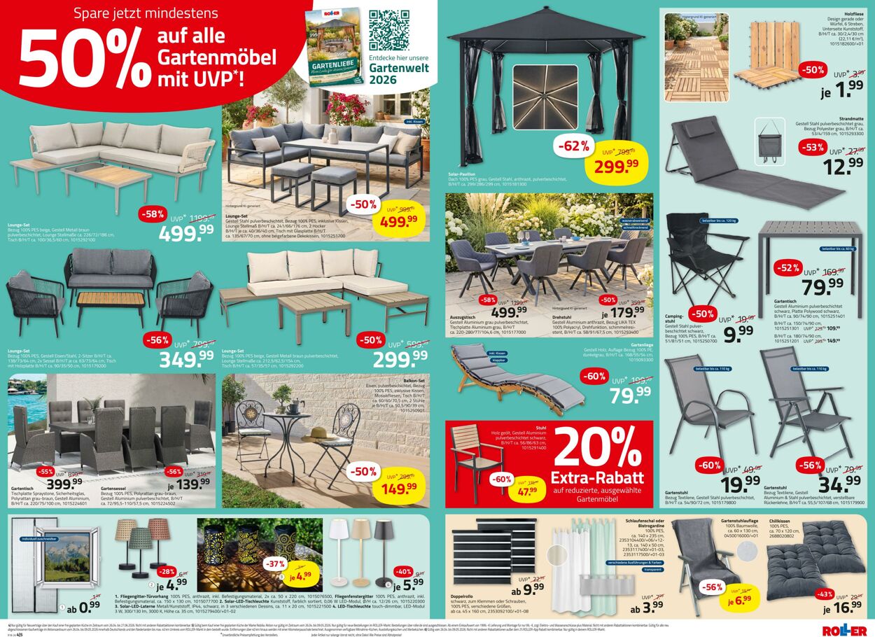 Prospekt Roller 26.04.2026 - 09.05.2026