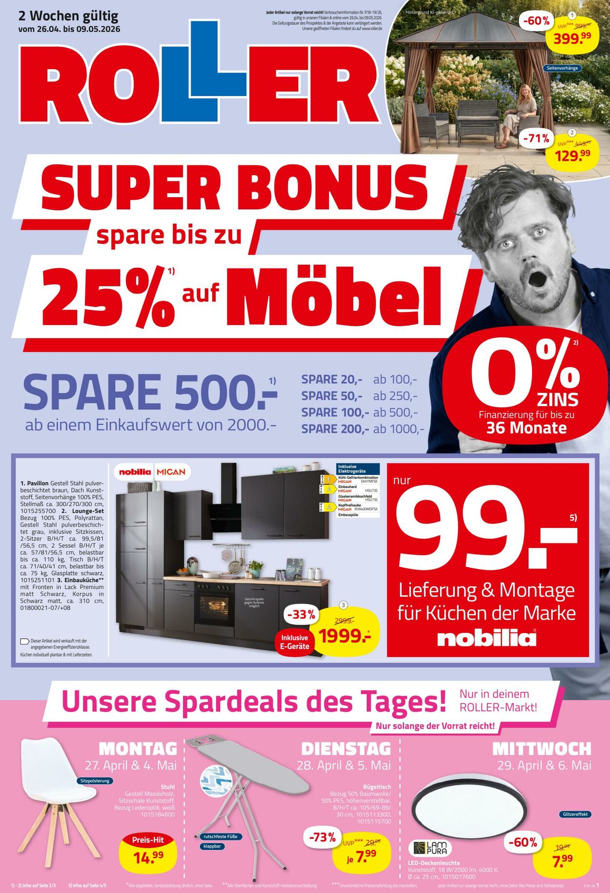 Roller Wöchentliche Prospekte