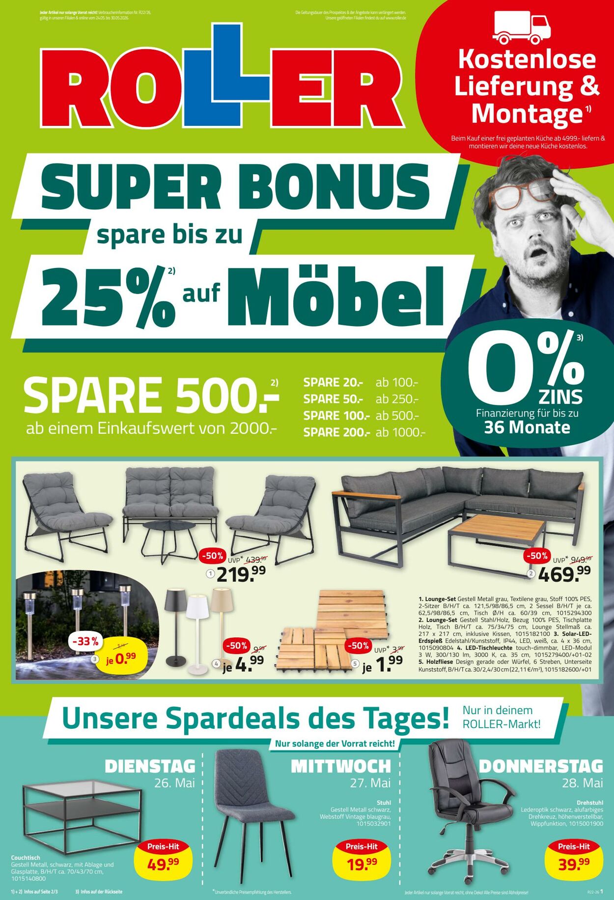 Prospekt Roller 24.05.2026 - 30.05.2026